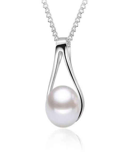 

925 sterling silver items pearl jewelry vintage freshwater pearl pendant statement necklaces wedding vintage 8437365