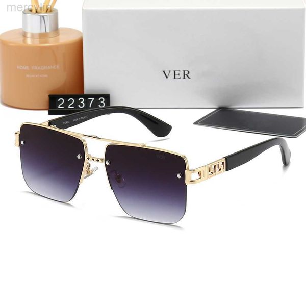 

luxury designer versage sunglasses men's women's vercace sunglasses trendy fashion casual sunglasses high-definition holiday glass, White;black