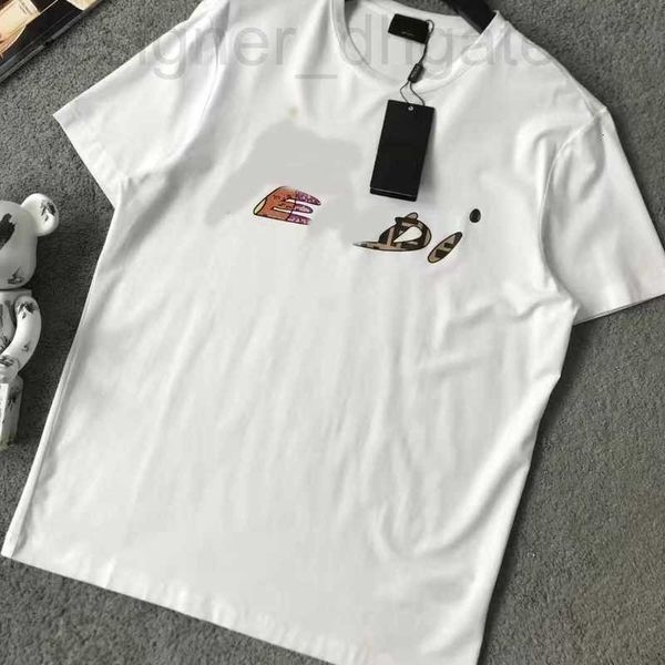 

men's t-shirts designer 2022 summer mens designer t shirt casual man womens tees with letters print short sleeves sell luxury men hip h, White;black