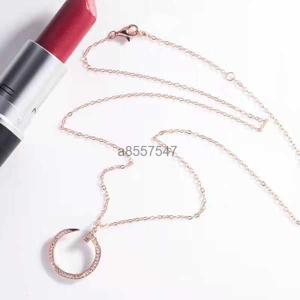 

fashion necklace woman steel love pendant classic designer jewelry 344ob, Silver