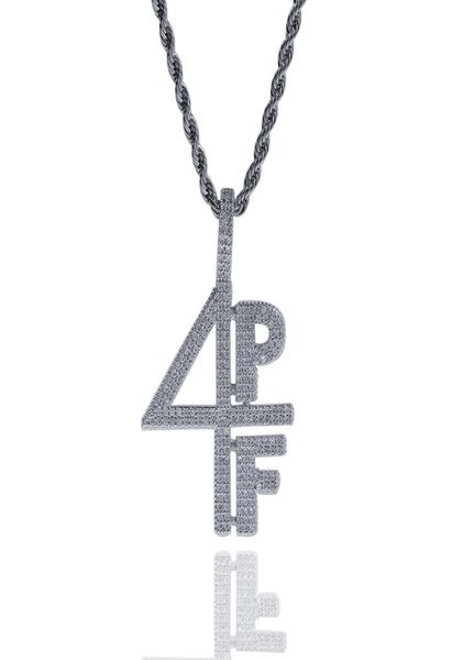 

hip hop custom 4pf necklace hip hop full iced out cubic zirconia gold sliver cz stone jewelry4340913, Silver