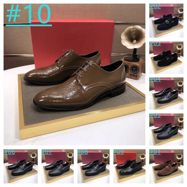 

32 model classic business man's luxury dress shoe fashion elegant formal wedding shoess designer men slip on office oxford shoes for ma, Black