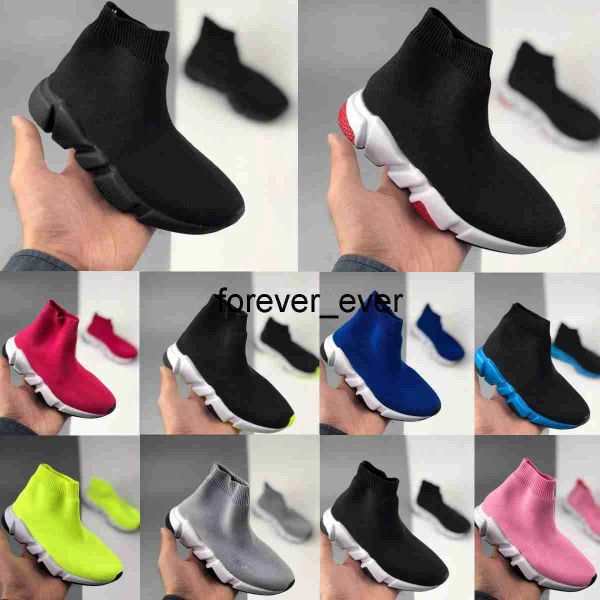 

Kids Shoes Designer High Black Speed Sneaker Girls Baby Kid Trainers Youth Toddler Infants Sock Shoe Children Boys Running Sneakers 25-35, Customize