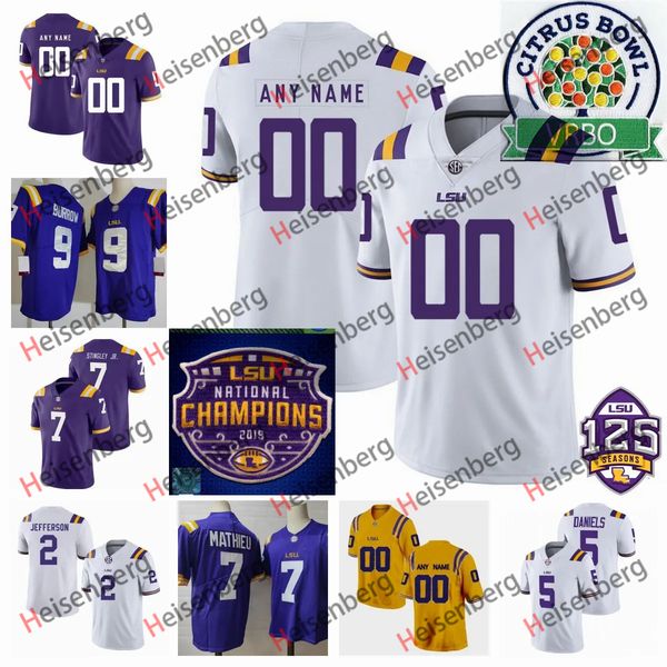 

lsu tigers football jersey quency wiggins 91 kells bush 94 princeton malbrue 95 tygee hill 92 mekhi wingo 81 bryce langston 90 jacobian guil, Black