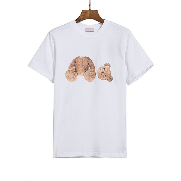 

designer pa t shirt luxury brand clothing tags decapitated bear letters fashion pure cotton short sleeve spring summer tide mens womens tees, White;black