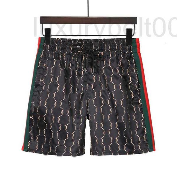 

men's shorts designer 2023 luxury beach pants classic letter print short pant fashion casual cotton red green stripes patchwork mesh sw, White;black