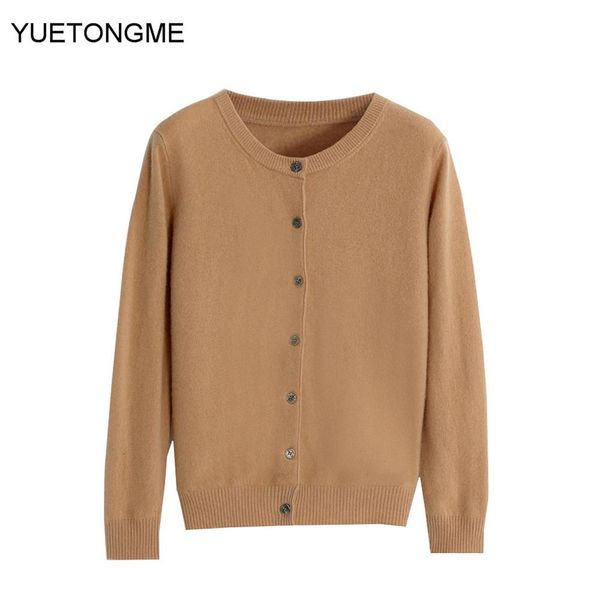 

sweaters black khaki white women cardigans 2022 fashion slim ladies knitted sweater long sleeve buttons sweater, White;black