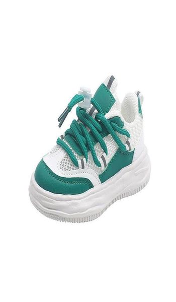 

athletic baby shoes footwear tennis children middle spring summer mesh boys skid plate girls fashion e38268270637, Black