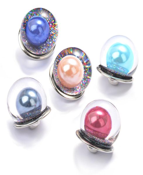 

18mm ginger snap colorful crystal ball snap buttons diy jewelry accessories snap charms for womens vn20928957517