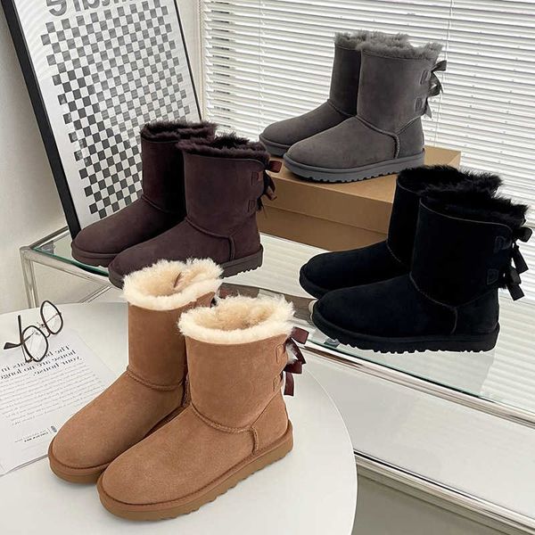 

ug tasman slippers chestnut fur slides sheepskin shearling tazz mules women men ultra mini platform boot slip-on shoes suede upper comfort f, Black