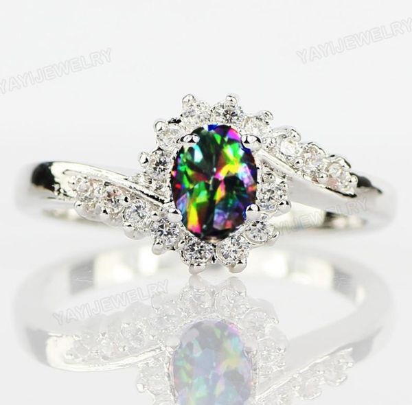 

925 sterling silver natural sapphire gemstones opal birthstone bride princess wedding engagement strange ring size 5 6 7 8 9 103344210, Golden;silver