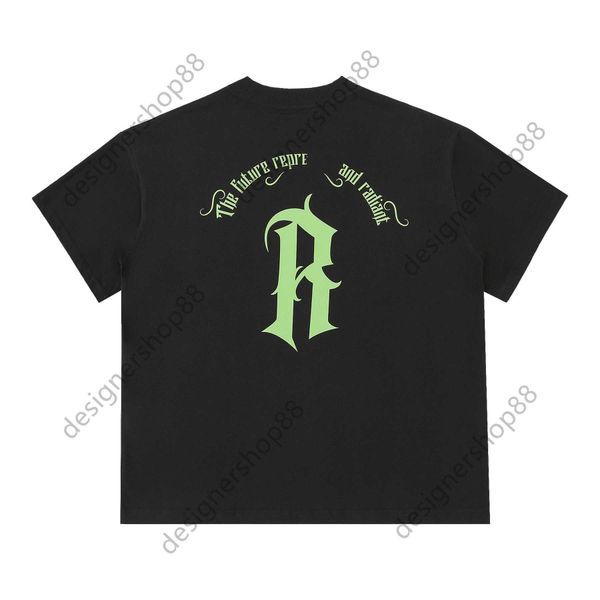 

men's t-shirts rapresant 1:1 track summer american fashion brand youth popular couple loose cotton round neck short sleeve t-shirt for, White;black