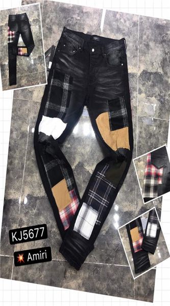 

2020new true new men039s robin rock revival jeans crystal studs denim pants designers trousers men039s size 287362077, Blue