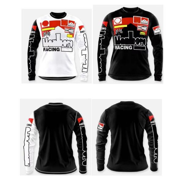 

f1 racing jersey summer outdoor team long sleeve jersey the same style custom