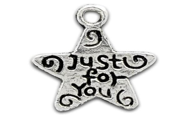 

100pcs tibetan silver tone just for you0123456789109675475, Black