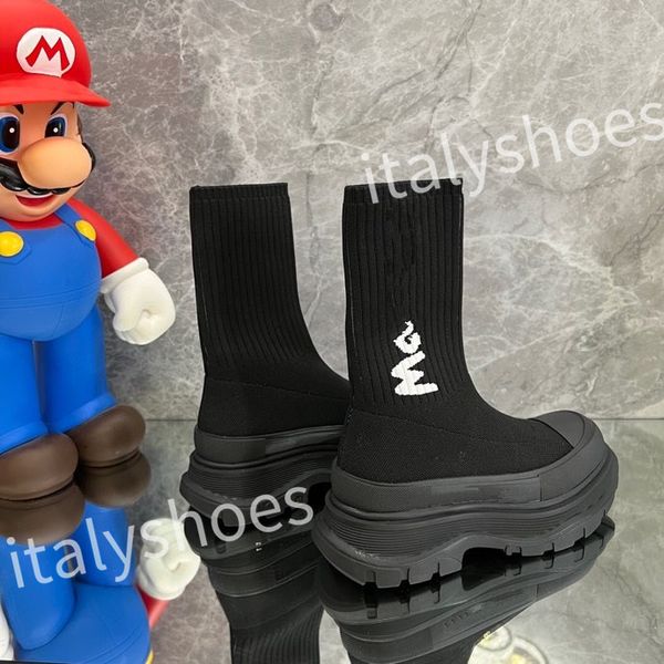 

new men designer sneakers women sock technical knit sock-like trainers designer shoes fashion white black casual shoes xsd221113