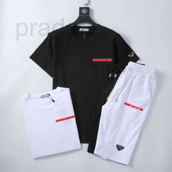 

men's t-shirts designer luxury casual t-shirt new wear short sleeve 100% cotton pants high-quality suit black and white size m 3xl htnt, White;black