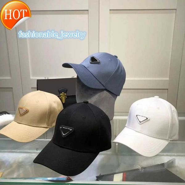 

luxury hat designer baseball cap mens sports ball caps canvas embroidery fitted hat for men triangle design bucekt hat beanie bonnet sun pre, Blue;gray