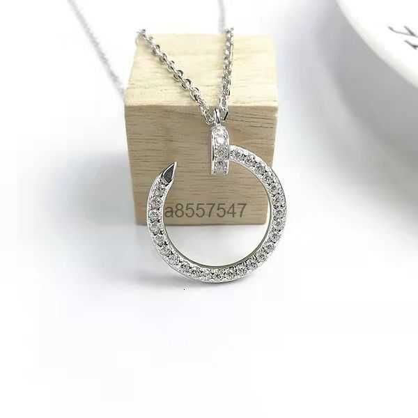 

fashion necklace woman steel love pendant classic designer jewelry 293cq, Silver