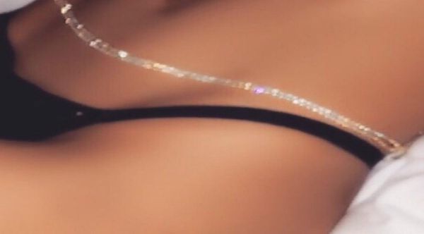 

gold color crystal women039s belly waist chain body jewelry sparking rhinestone belt body chain party club dancer1507951, Silver