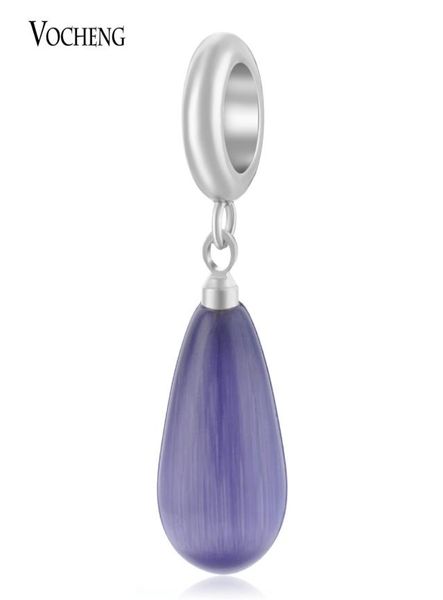 

vocheng endless charms interchangeable brass material stone endless charm fit 6mm wrap lambskin bracelet vc1118978627, Bronze;silver