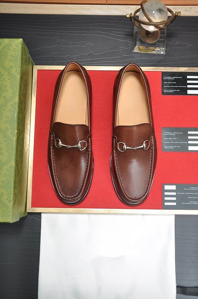 

fashion prom men dress shoes silver buckle geunine leather black brown luxury evening wedding designer mens business shoe with box