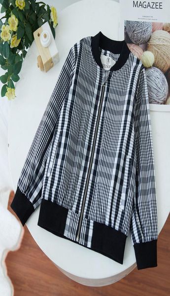 

fashion boys plaid jackets kids long sleeve casual outwear children lattice zipper coat designer kid clothes a85196412114, Blue;gray