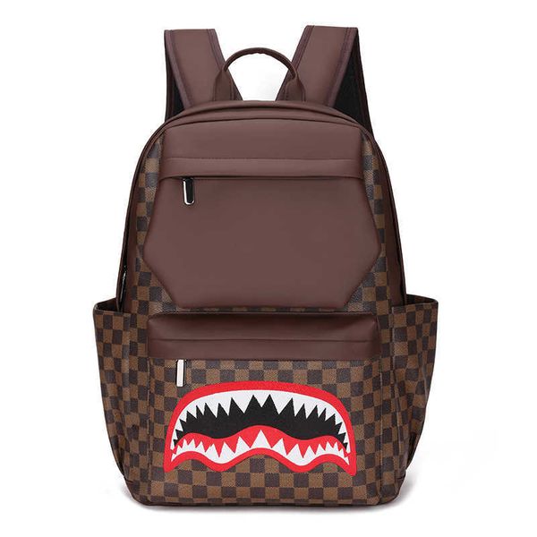 

backpack shark 2023 new business high capacity men s campus beauty schoolbag outgoing travel bag 230708