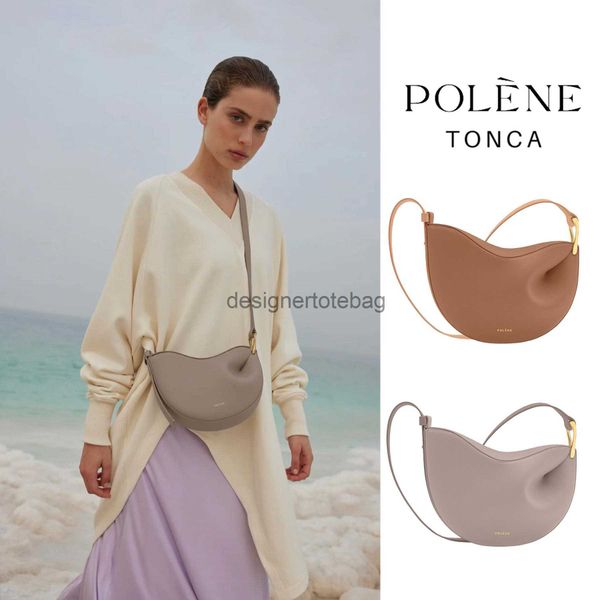

fashion luxurys designer sac polene tonca dumpling bag the tote handbag genuine leather polenes nano cross body bags womens mens outdoor clu