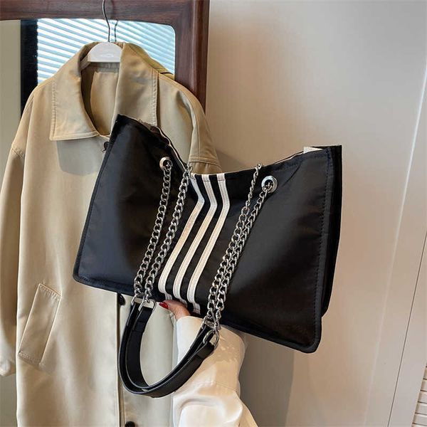 

oxford cloth bag women's high capacity new versatile chain one shoulder crossbody bag advanced sensible qintuote bag