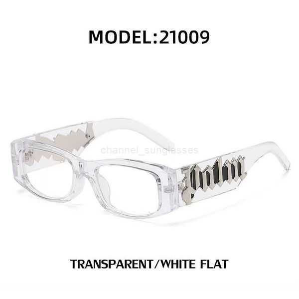 

palm sunglasses women men designer sunglasses retro small frame with high-end panel design letters palm angles outdoor sandy beach personali, White;black
