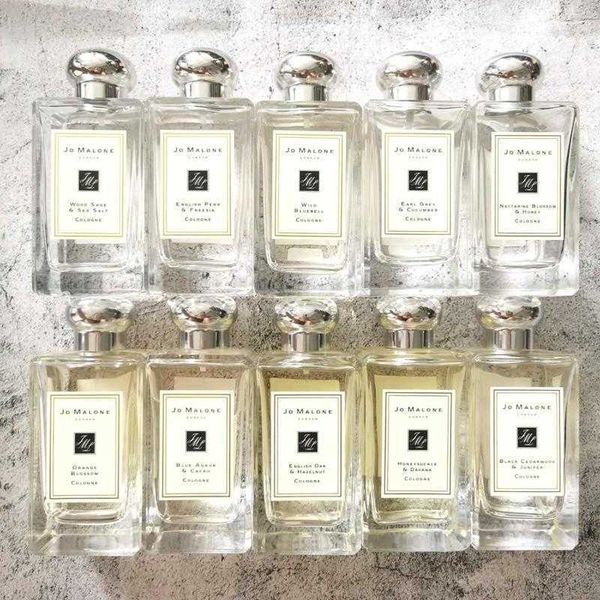 

100ml jo malone london wild bluebell women perfume fragrance cologne for men lasting gentleman amazing smell portable 3.3oz spray 20