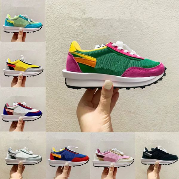 

kids running shoes gusto sneaker double hook and tongue pour enfants athletic boy girl children toddler sneaker black