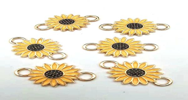 

14x21mm enamel flower charm for jewelry making fashion earring pendant bracelet necklace charms5853662, Bronze;silver