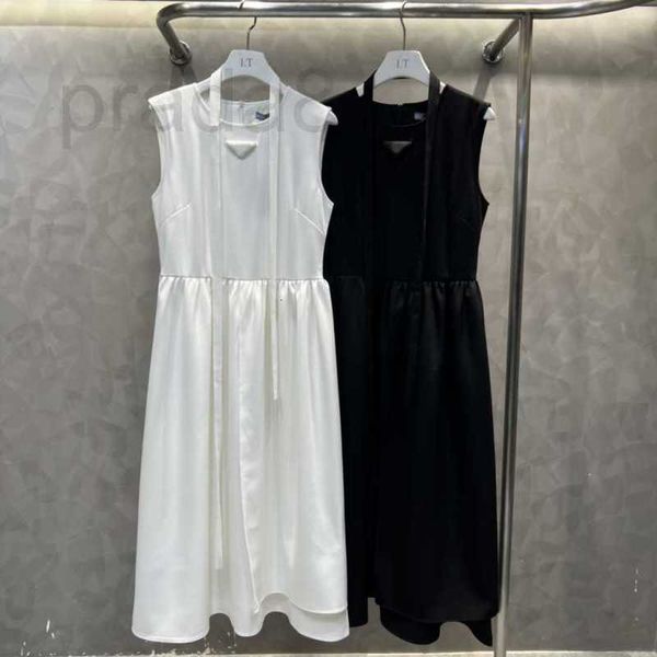 

urban dresses designer sashes womens sleeveless ball gown summer letter party dress princess highs quality girls clothes sml ffkb, White;black