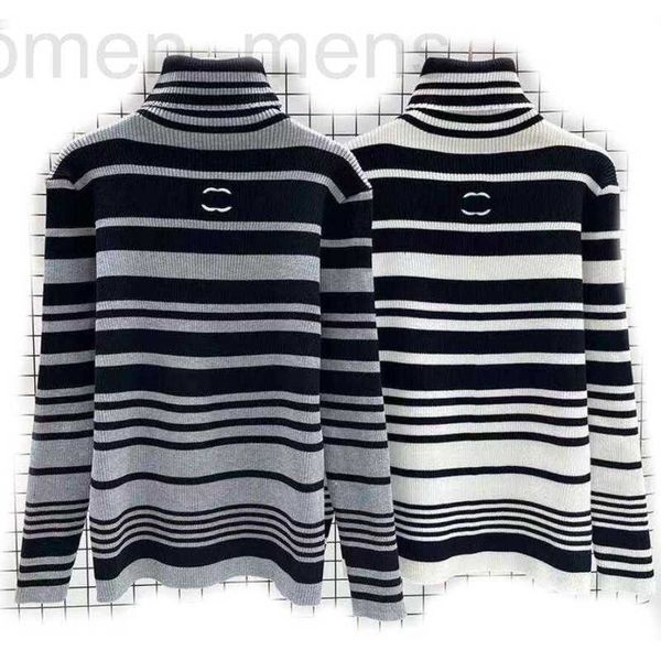 

women's knits & tees designer spring frenfashion womens knits turtleneck monogrembroidery stretlong-sleeved has3, White