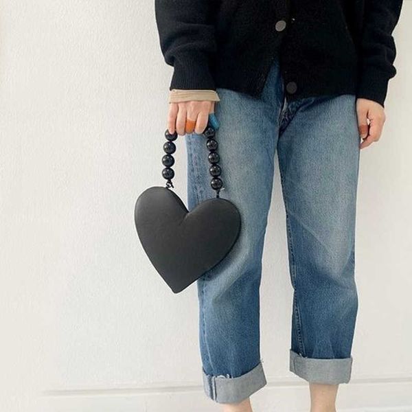 

2022 new network red expansion heart peach heart cute bag ins korean version crossbody women's bag 230708
