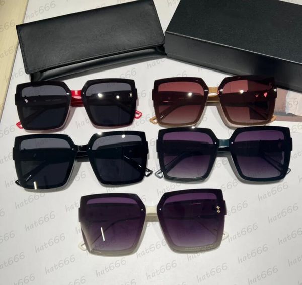 

2023 new polarized sunglasses women's sunglasses fashion and casual versatile net red uv protection glasses, White;black