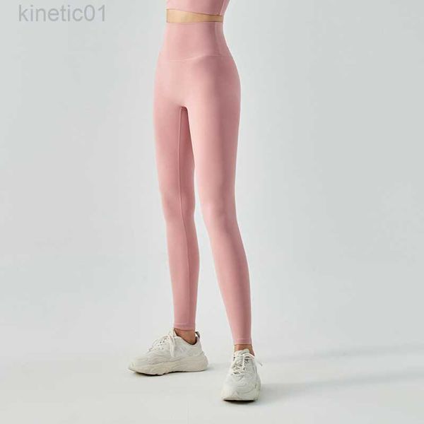 

desginer alo yoga legging honey peach hip slim fit pants high waist hip lift non-marking nude quick-drying sports fitness and running pants, Black