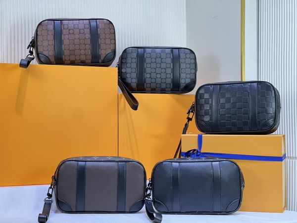 

pochette kasai mens clutch bag multiple flat handbag for man monograms damier graphite leather designer women pouch bag mens luxurys designe