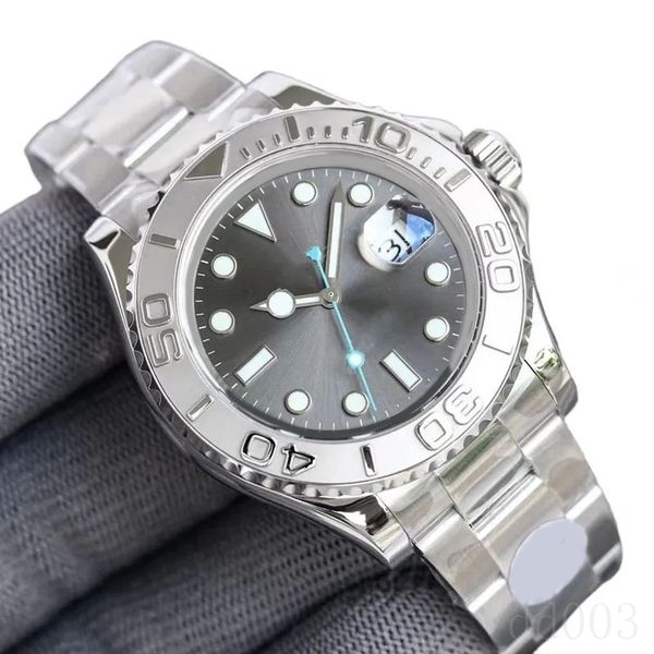 

fashion watch for women elegant luxury watch classic 40mm stainless steel strap montre de luxe 226659 yachtmaster luminous ladies watches mu, Slivery;brown
