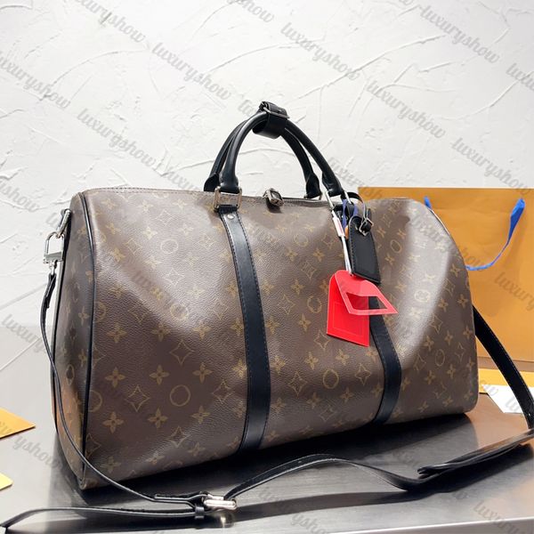 

classic designer duffel bags for men women outdoor travel luggage lady luxury bag gentleman sport carry on bags large capacity keepall handb