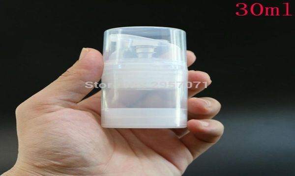 

transparent clear essence pump pstic airless bottles for lotion cream shampoo cosmetic containers packaging 100pcs3454204
