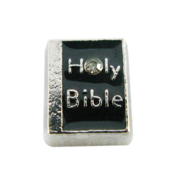 

bible fc1032 floating locket charms 10pcs for floating living locket as gift wholes 2266274, Blue;slivery