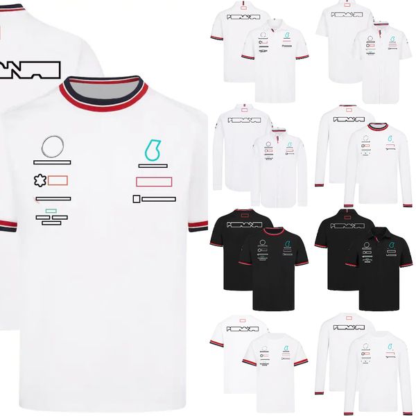 

new f1 t-shirt formula 1 team racing polo shirts t-shirt summer men's race sport lapel quick dry t-shirts jersey same f1 shirts
