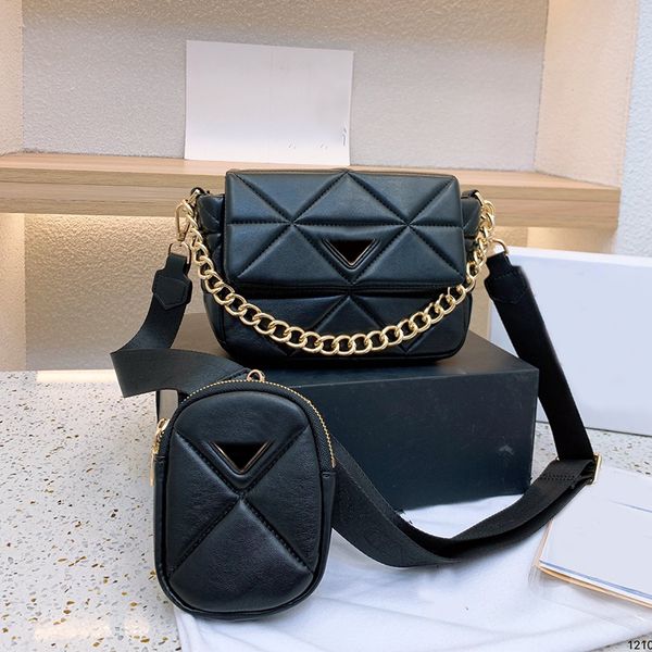

shoulder bags designer chain handbags crossbody triple bag wallet size 20cm