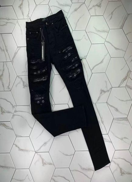 

ph377 men039s distressed ripped skinny jeans fashion mens jeans slim motorcycle moto biker causal mens denim pants hip hop men 5557944, Blue