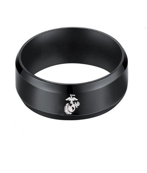 

movie accessories us marine corps ring titanium steel men039s8944553, Golden;silver