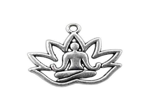 

pendant earring charm necklace om yoga charms012345672540480, Silver