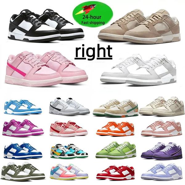

womens mens low designer shoes white black panda whisper argon grey fog pink foam vintage navy valentine's day easter men women casual